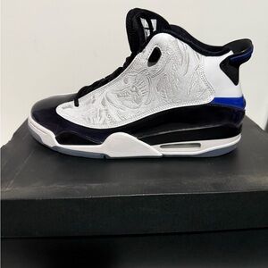 Air Jordan Dub Zero “White/Concord-Black-White” 311046 106